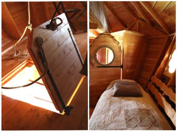 Cabane Perchee Dans Les Arbres Saint-Hilaire-en-Morvan Zewnętrze zdjęcie