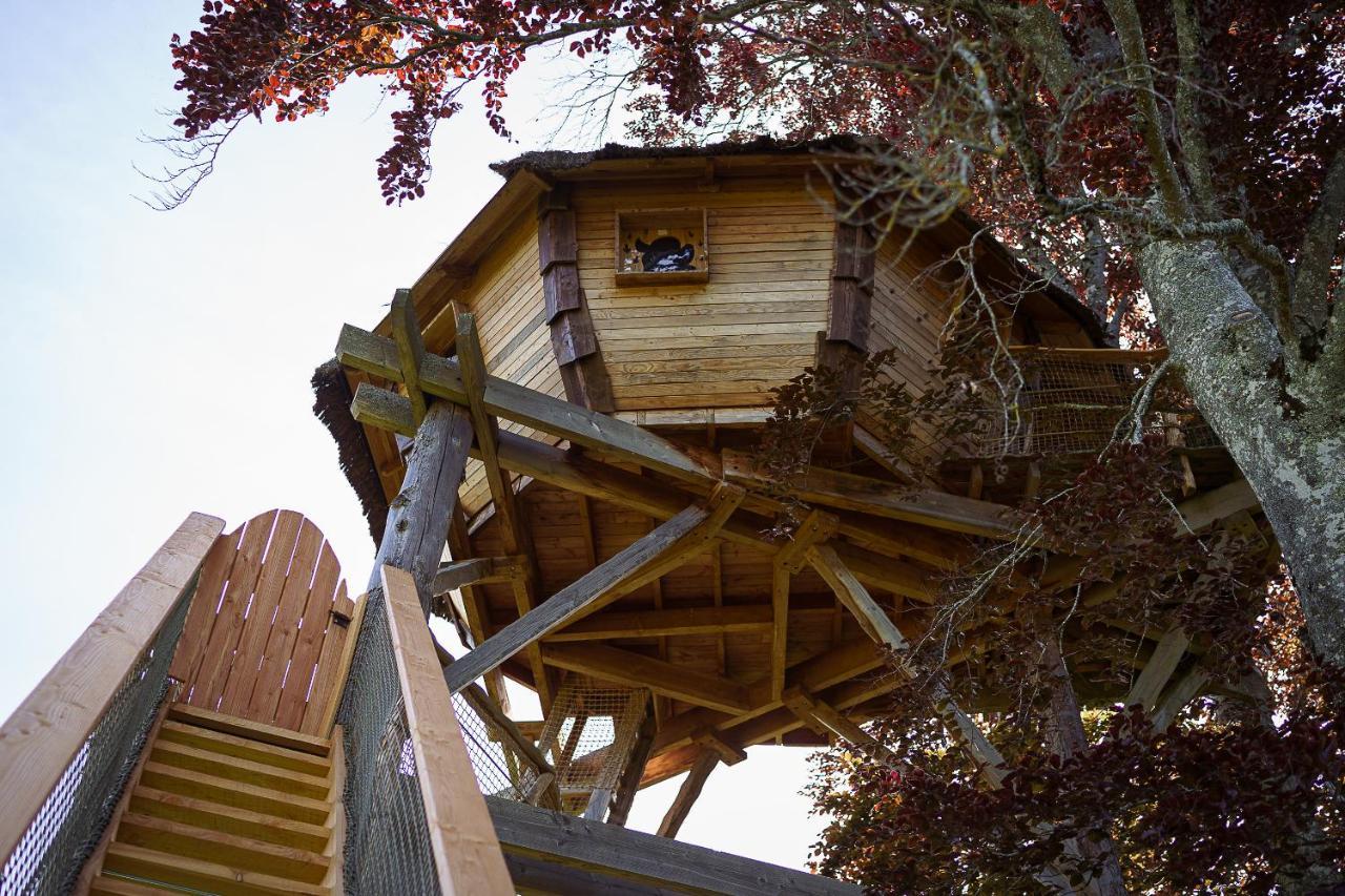 Cabane Perchee Dans Les Arbres Saint-Hilaire-en-Morvan Zewnętrze zdjęcie