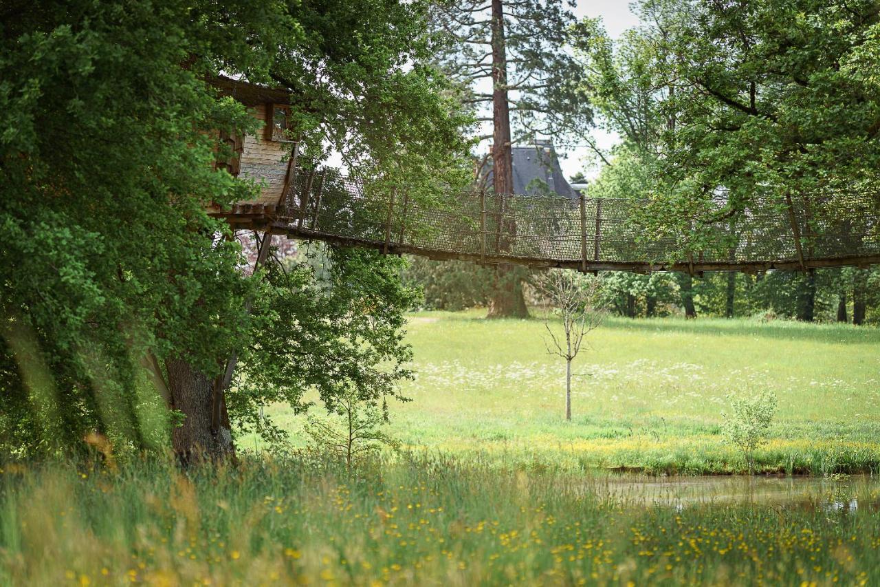 Cabane Perchee Dans Les Arbres Saint-Hilaire-en-Morvan Zewnętrze zdjęcie