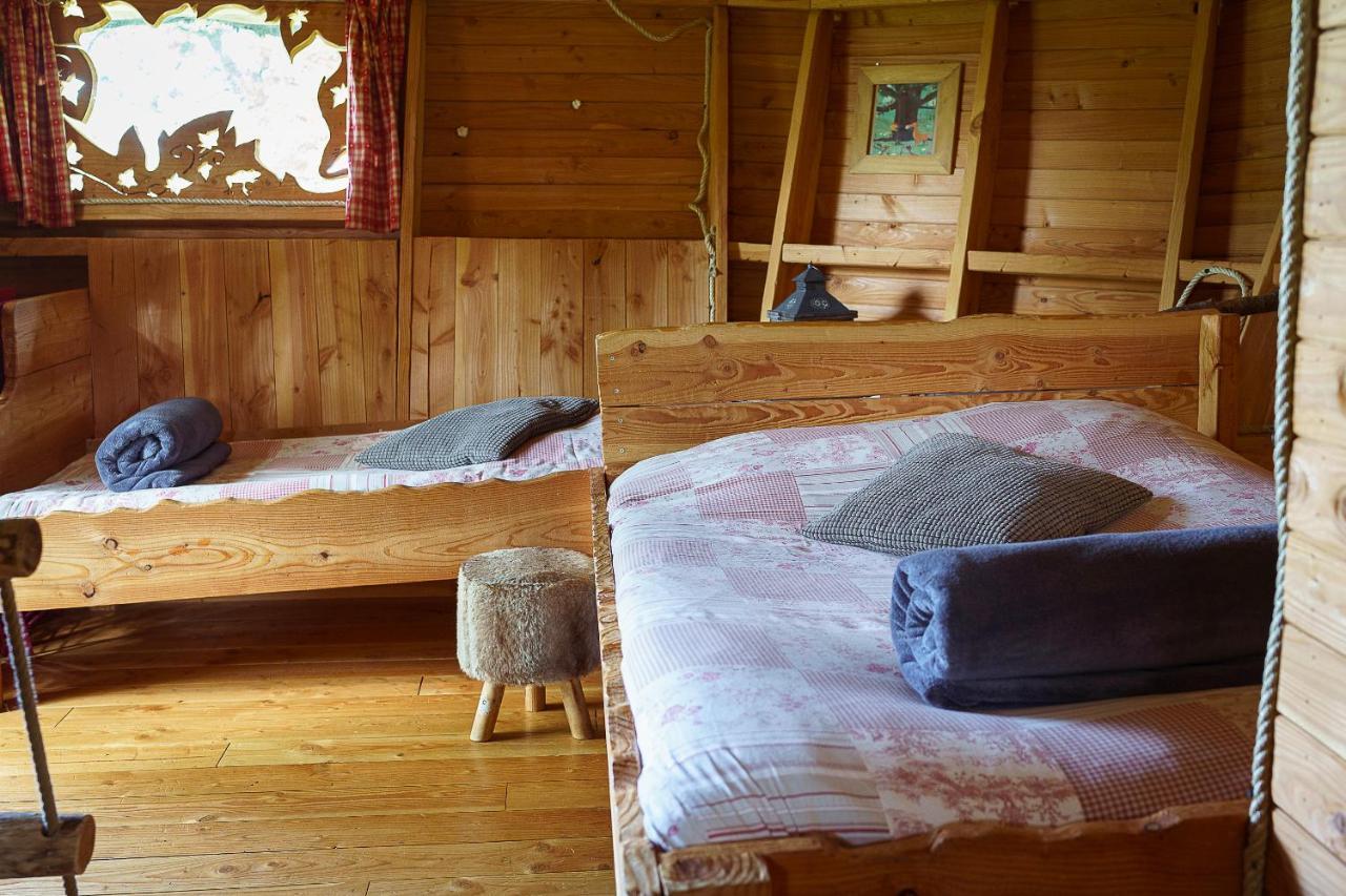 Cabane Perchee Dans Les Arbres Saint-Hilaire-en-Morvan Zewnętrze zdjęcie
