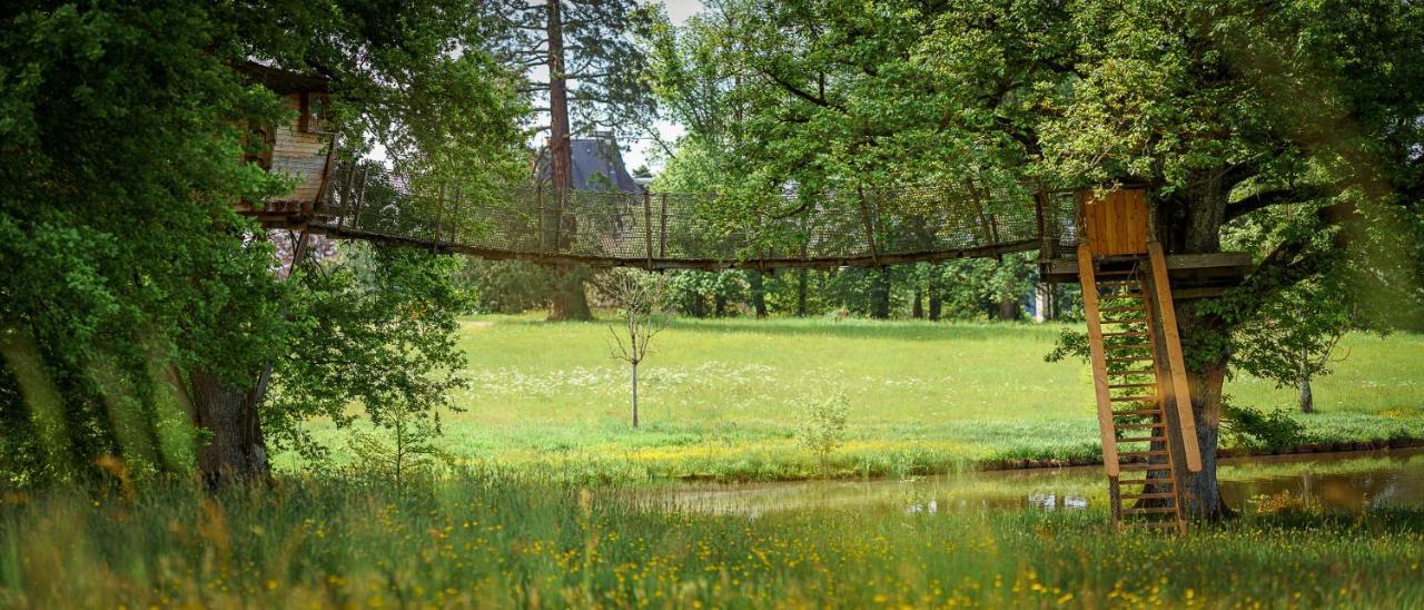 Cabane Perchee Dans Les Arbres Saint-Hilaire-en-Morvan Zewnętrze zdjęcie