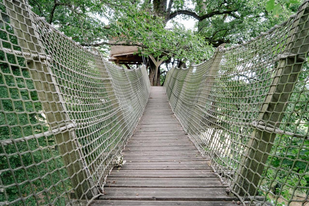 Cabane Perchee Dans Les Arbres Saint-Hilaire-en-Morvan Zewnętrze zdjęcie