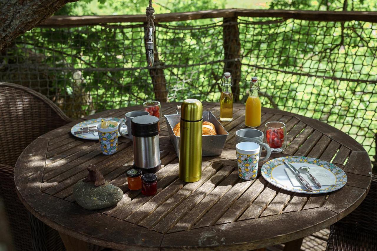 Cabane Perchee Dans Les Arbres Saint-Hilaire-en-Morvan Zewnętrze zdjęcie