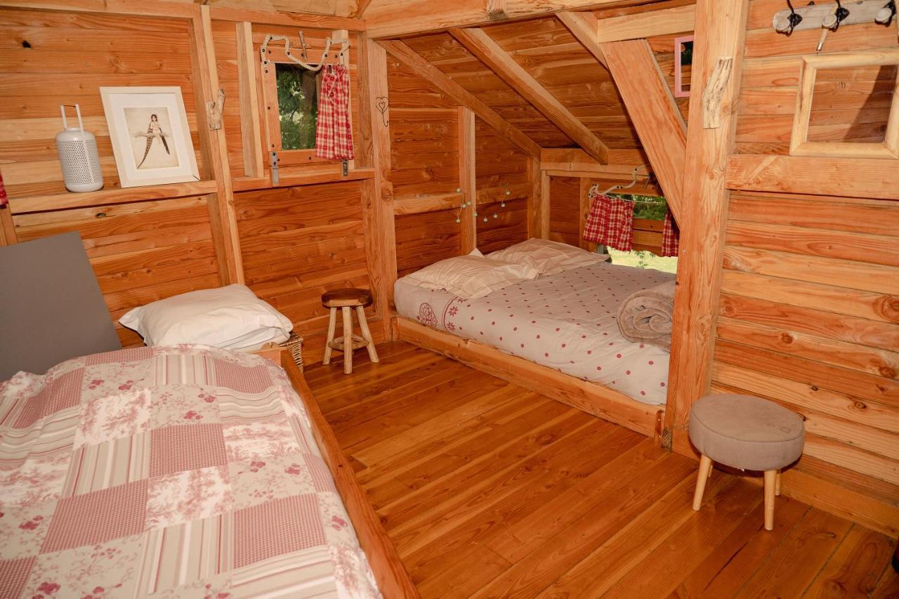 Cabane Perchee Dans Les Arbres Saint-Hilaire-en-Morvan Zewnętrze zdjęcie