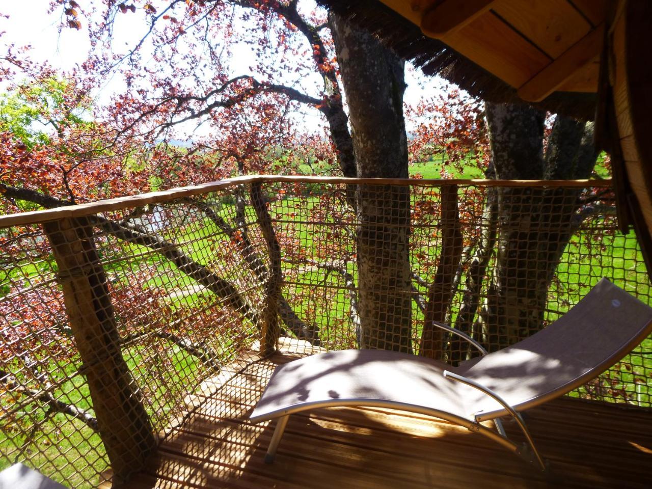 Cabane Perchee Dans Les Arbres Saint-Hilaire-en-Morvan Zewnętrze zdjęcie